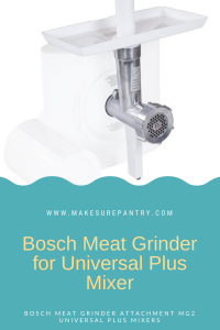Bosch meat grinder